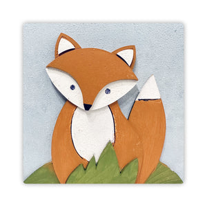 iCraft DIY Frame - Home Decor Art Kit for Kids - Fox