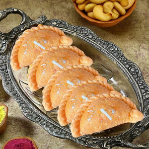 Gujiya (Karanji) Silicone Mould — for Resin, Wax & Clay