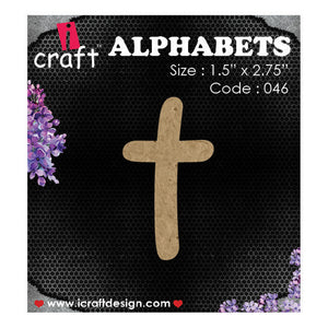 iCraft Wooden Alphabets-Lowercase T