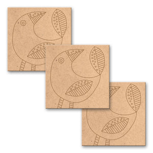 iCraft Doodling Tiles-4"x 4"-778