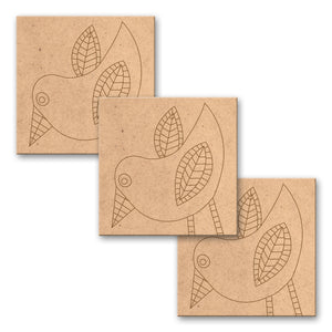 iCraft Doodling Tiles-4"x 4"-784
