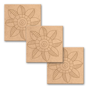 iCraft Doodling Tiles-4"x 4"-785