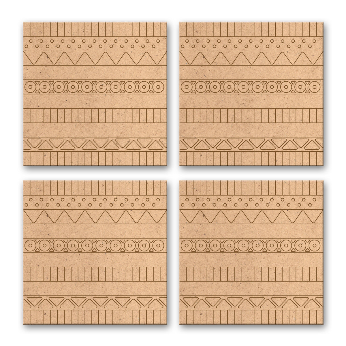 iCraft Doodling Tiles-3"x 3"-786