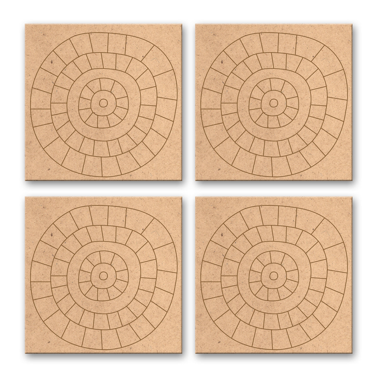 iCraft Doodling Tiles-3"x 3"-791