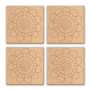 iCraft Doodling Tiles-3"x 3"-793
