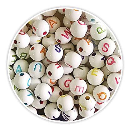 iCraft Alphabet Beads: Multicolor Alphabet Beads Create Personalized Jewelry and More!