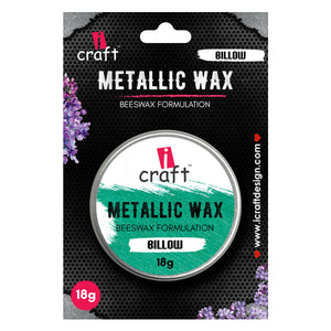 iCraft Metallic Wax - Billow - 18g - Give Your Crafts a Fresh Look