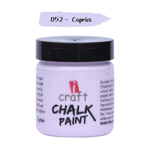 iCraft Premium Chalk Paint - Smooth, Creamy & Non-Toxic - Ideal for DIY & Resin Projects-100ml Caprice