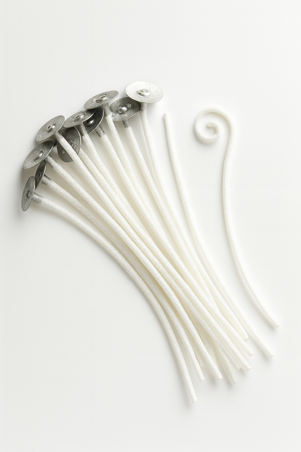 Wax Coated Cotton Wicks pack of 50