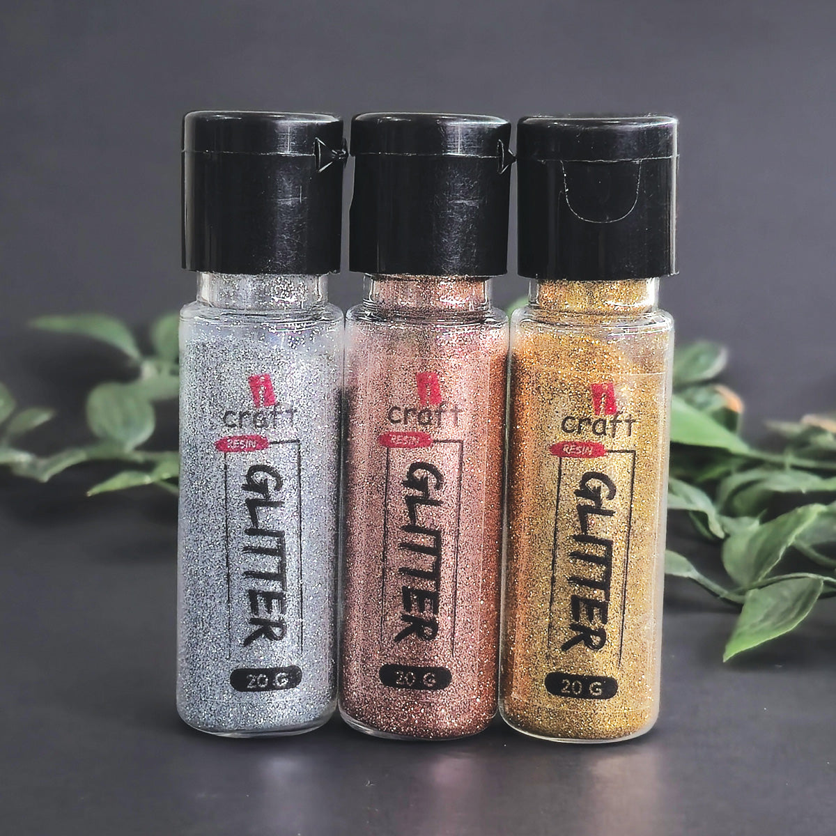 iCraft Glitter Pack: Add Sparkly Dimension to Your Art and Craft Projects Combo 7