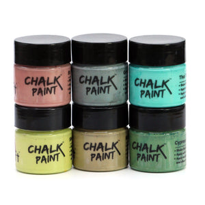 icraft Chalk Paint Mini Starter Pack Set Of 6-Pastel Shades