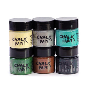 icraft Chalk Paint Mini Starter Pack Set Of 6-Earthy Shades