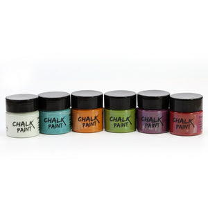 icraft Chalk Paint Mini Starter Pack Set Of 6-Primary Shades 2