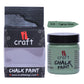 iCraft Premium Chalk Paint - Smooth, Creamy & Non-Toxic - Ideal for DIY & Resin Projects-100ml  Cypress Green