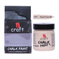 iCraft Premium Chalk Paint - Smooth, Creamy & Non-Toxic - Ideal for DIY & Resin Projects-100ml  Dessert Warmth