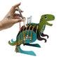 iCraft DIY 3D Animal Pen Stand Kit - Kids Home Decor with a Twist - Dinosaur