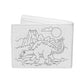 iCraft Canvas Wallet-Dinosaur