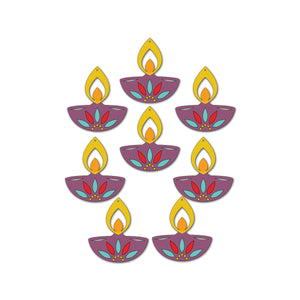 iCraft DIY Lighting Banner - Paint It Yourself Home Decor Art Kit - Diyas