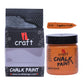 iCraft Premium Chalk Paint - Smooth, Creamy & Non-Toxic - Ideal for DIY & Resin Projects-100ml  Egyptian Earth