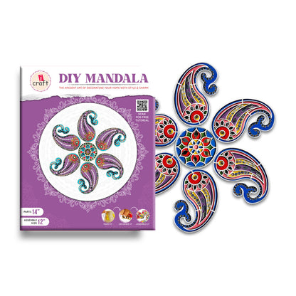 iCraft DIY Rangoli Kit  (Paisley-FB 45)