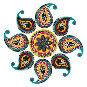 iCraft DIY Rangoli Kit  (Mango Paisley-FB 47)