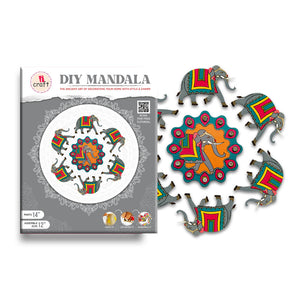 iCraft DIY Rangoli Kit (ELEPHANT-FB 51)