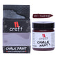 iCraft Premium Chalk Paint - Smooth, Creamy & Non-Toxic - Ideal for DIY & Resin Projects-100ml French Grape