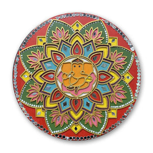 iCraft DIY Mandala Art Kit - Festive Home Decor - Ganesh Mandala