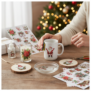 Water Transfers - Classic Christmas Characters (Code: XMAS 02)