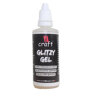 Glitzy Gel by iCraft: Create 3D Effects with Clear Gloss Gel
