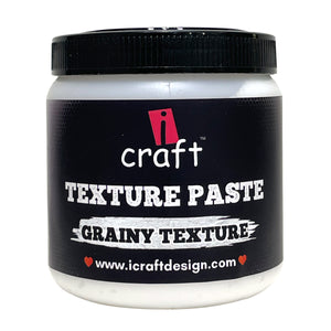 Grainy Texture by iCraft: Clear Gloss Paste for 3D Embossing Effects-250ml