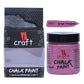 iCraft Premium Chalk Paint - Smooth, Creamy & Non-Toxic - Ideal for DIY & Resin Projects-100ml  Grape Vineyard