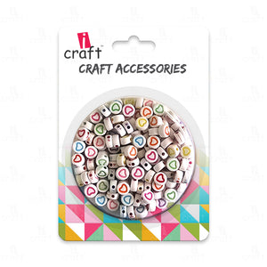 iCraft Accessories-Heart Beads 2