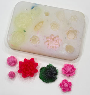 Lotus flowers and pond setup mould