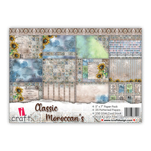 Classic Moroccan's Patterned Cardstock