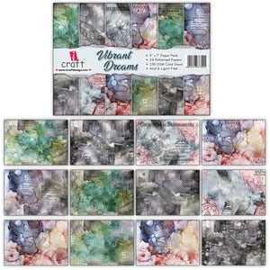 Vibrant Dreams Patterned Cardstock
