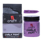 iCraft Premium Chalk Paint - Smooth, Creamy & Non-Toxic - Ideal for DIY & Resin Projects-100ml  Iris Impact