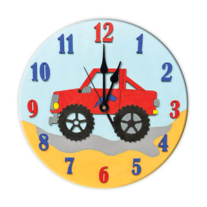 iCraft DIY Clock Kit - Kids Home Decor with a Twist - Jeep Safari