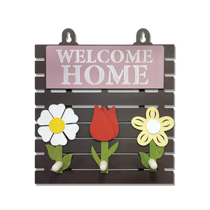 iCraft DIY Key Holder - Paint It Yourself Home Decor Art Kit - KH 001