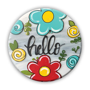 iCraft DIY Key Holder - Paint It Yourself Home Decor Art Kit - KH 002