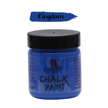 iCraft Premium Chalk Paint - Smooth, Creamy & Non-Toxic - Ideal for DIY & Resin Projects-100ml  Kingdom