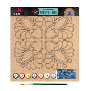 iCraft DIY Mandala Art Kit - Festive Home Decor - MA002