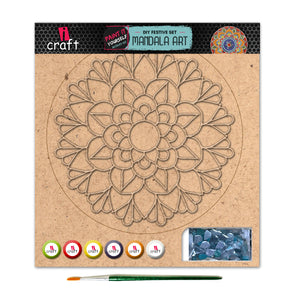 iCraft DIY Mandala Art Kit - Festive Home Decor - MA004