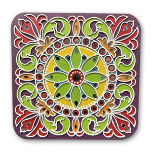 iCraft DIY Mandala Art Kit - Festive Home Decor - MA008