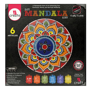 iCraft DIY Mandala Kit - Festive and Creative Home Decor - Mandala Art