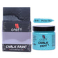 iCraft Premium Chalk Paint - Smooth, Creamy & Non-Toxic - Ideal for DIY & Resin Projects-250ml Marine Blue