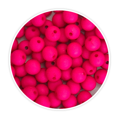 iCraft Accessories-Neon Pink Moti (Matt) 8mm.Pack Of 20 Grams