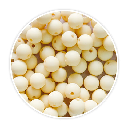 iCraft Accessories-Cream Moti (Matt) 8mm.Pack Of 20 Grams