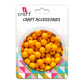 iCraft Accessories-Mango Moti (Matt) 8mm.Pack Of 20 Grams