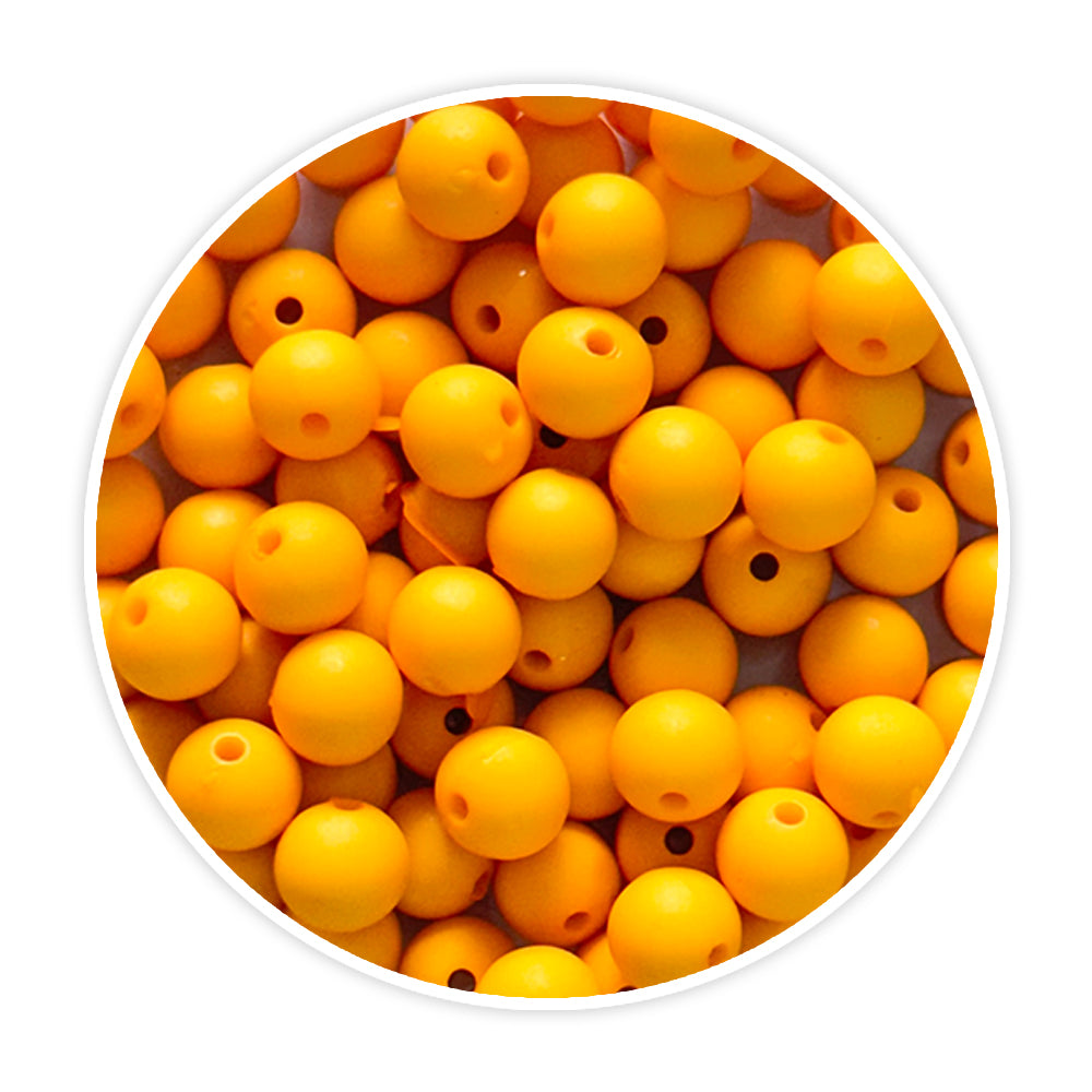 iCraft Accessories-Mango Moti (Matt) 8mm.Pack Of 20 Grams